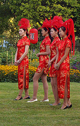 Das China-Fest Feuer und Wasser
